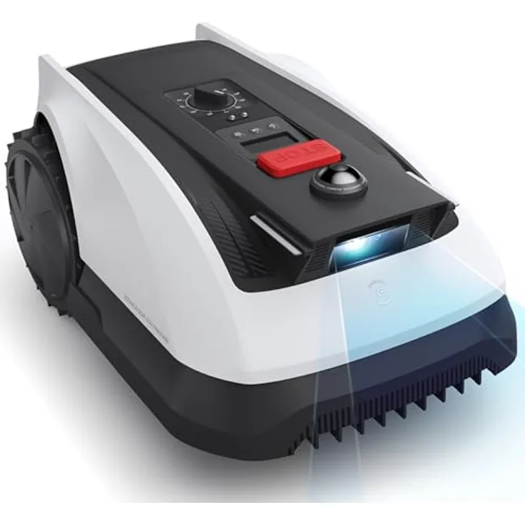 Ecovacs Mähroboter GOAT O500 Panorama mit präziser Navigation, Weiß, One Size