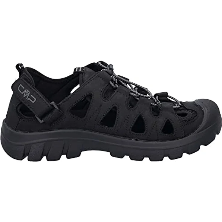CMP Campagnolo Avior 2.0, Herren Sicherheitssandalen aus Nubuckleder, ultraleicht, schwarz (39) – Bild 1
