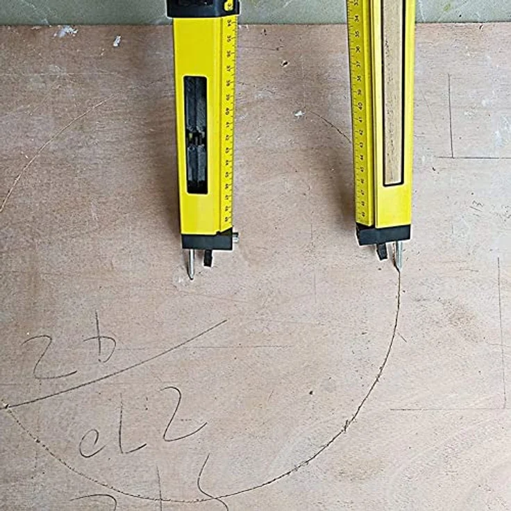Yato Winkelmesser 3-in-1, Bauwinkel mit Wasserwaage und Zirkel-Funktion, aus hochwertigem Aluminium, Messbereich 0-270 Grad – Bild 4
