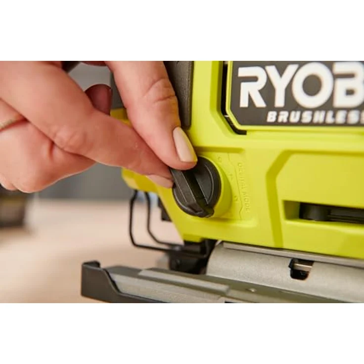 RYOBI 18 V ONE+ Brushless Akku-Stichsäge RJS18BL-0, 25 mm Hublänge, Pendelhub, werkzeugloser Sägeblattwechsel, ohne Akku und Ladegerät – Bild 5