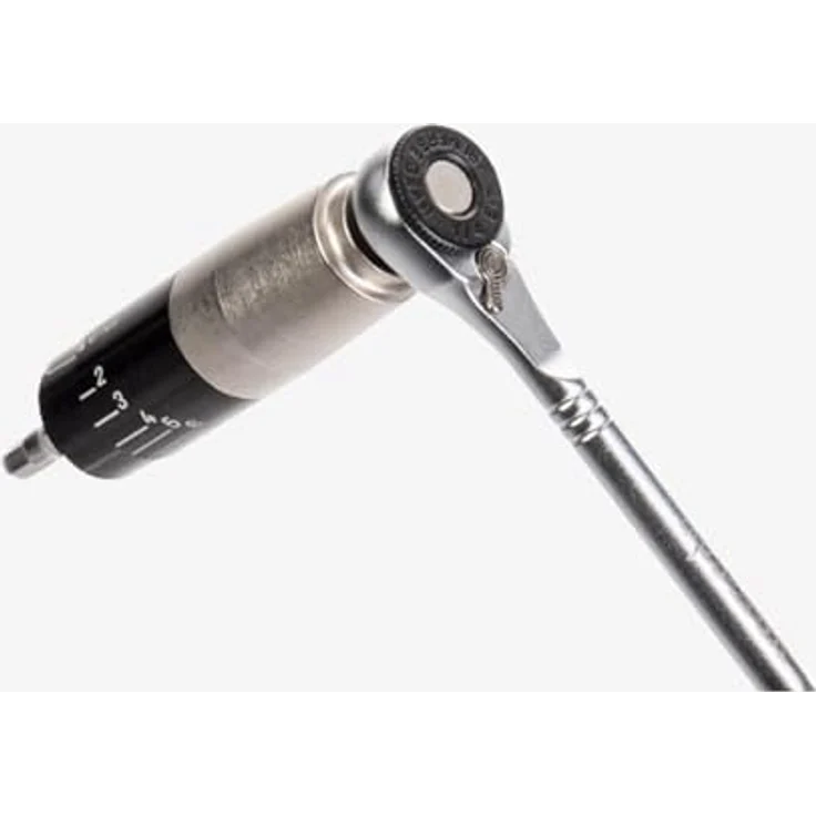 Topeak Nano TorqBar X, Drehmomentschlüssel mit einstellbarem Drehmomentbereich von 2 bis 6 Nm, inkl. 5 Bits und Transportcase – Bild 7