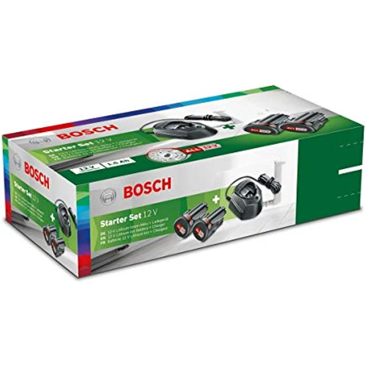 Bosch Home and Garden 1600A01L3E Bosch Starter Set (2 Akku, 12 Volt System, im Karton), 12 V – Bild 2