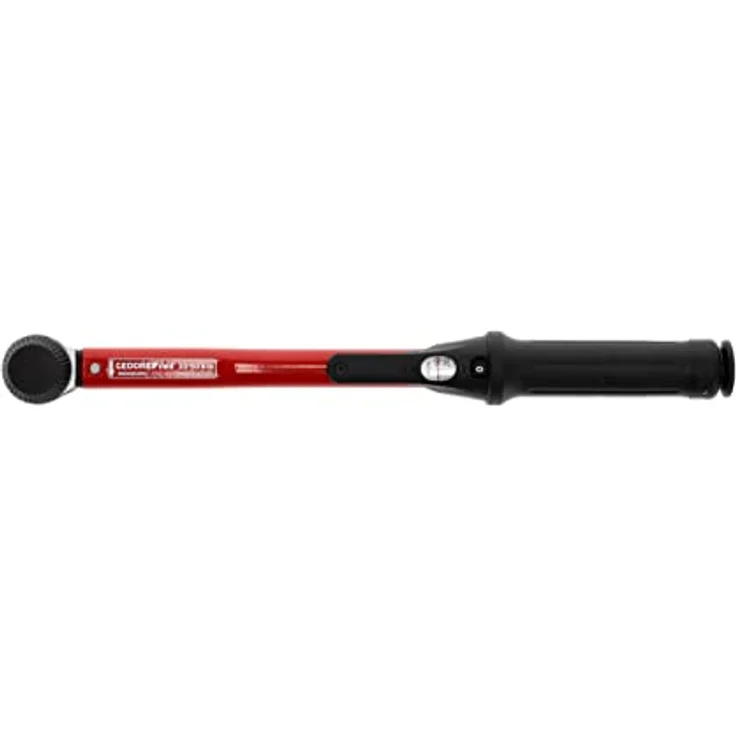 GEDORE red Drehmomentschlüssel für Links- und Rechtsgewinde, 3-8 Zoll, 10-50 Nm, Stahlrohr, Rot-Schwarz – Bild 5