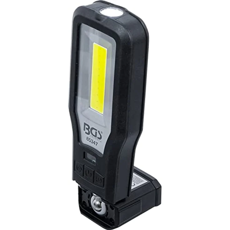 BGS 85347 | COB-LED Arbeits-Leuchte | klappbar | mit Ladestation – Bild 5