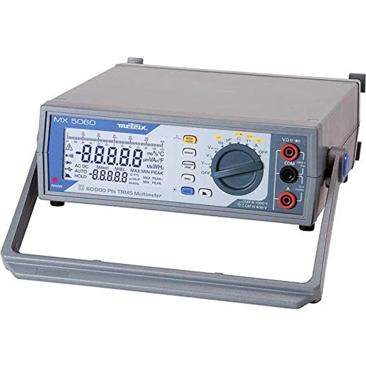 Metrix MX 5060 Tisch-Multimeter digital, analog CAT III 1000V Anzeige (Counts): 60000 – Bild 1