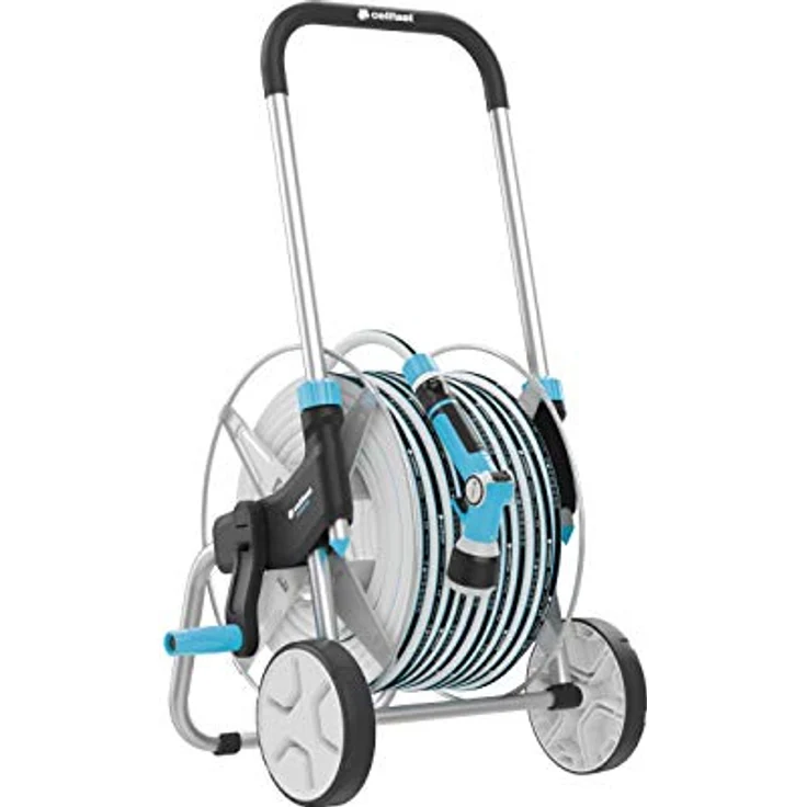 Cellfast Satz Metallschlauchwagen EXPLORER aus hochwertigem Stahl und Aluminium mit komfortabler Schlauchführung 1-2, 50m, 55-060 – Bild 2