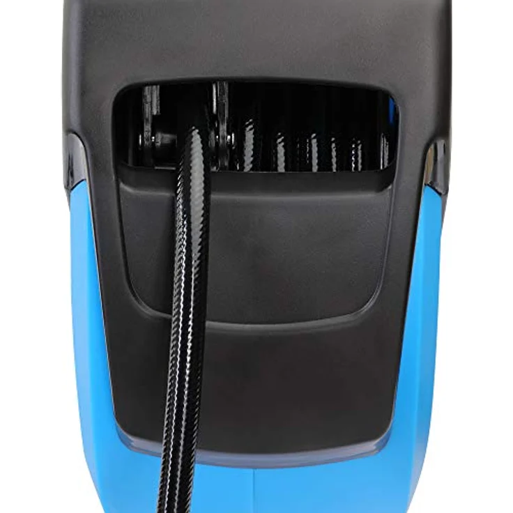 Deuba Automatik Schlauchtrommel 20m, Druckluftschlauch mit 1/4" Anschluss, abnehmbare Wandhalterung, PVC, drehbar 180° – Bild 5