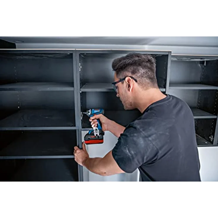 Bosch Professional 18V System Akku-Schrauber GSR 18V-90 FC (FlexiClick System, hartes Drehmoment von 64 Nm, bürstenloser Motor, 2 Gänge, ideal für Schraub- und Bohranwendungen in Holz und Metall) – Bild 5