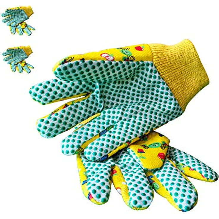 Kinder Gartenhandschuhe PROMEDIX 3 6 Jahre alte Kinder Gartenhandschuhe, 2 Paar, 3-6 Jahre alt – Bild 2