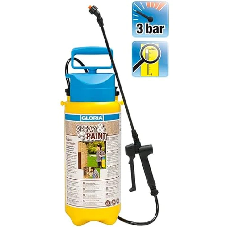 GLORIA Drucksprühgerät Spray & Paint 5l – Bild 2