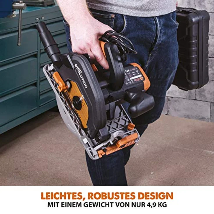 Evolution Power Tools R185CCS Mehrzweck-Kreissäge (185 mm, 1600 W, 230 V) – Bild 20