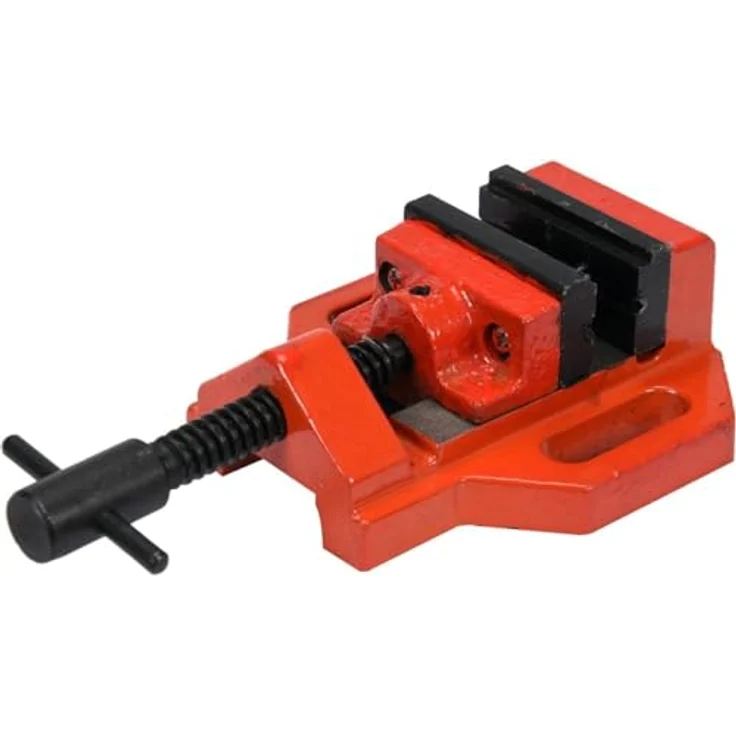 YATO MASCHINENSCHRAUBSTOCK 50mm, Gusseisen mit Stahlbacken, Spannabstand 80mm, max. Backenabstand 30mm – Bild 1