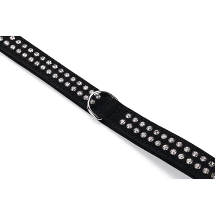 Karlie Halsband Buffalo Strass (M, Hund, Spazieren), Halsband + Leine – Bild 5