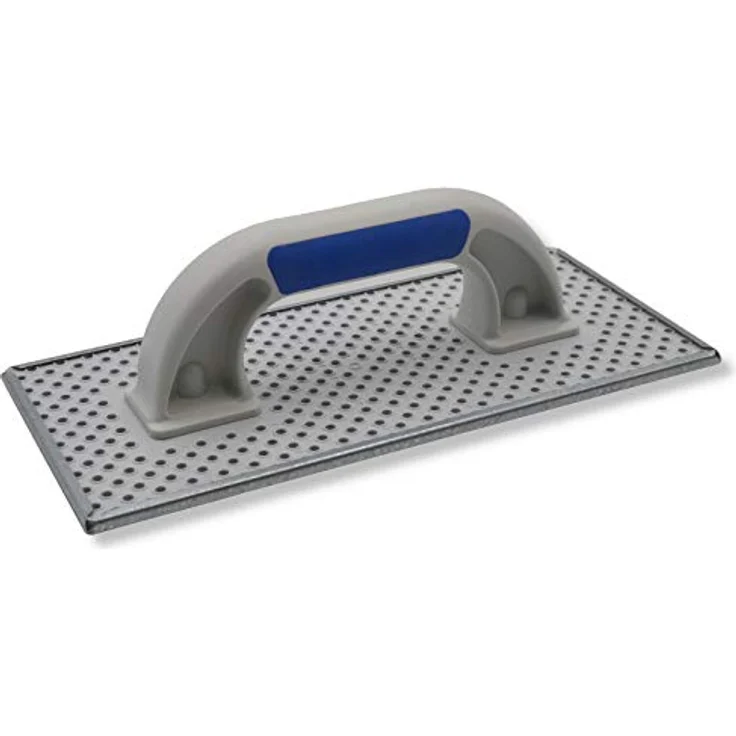 DEWEPRO® WDVS und Porenbeton Schleifbrett Raspelbrett - Reibebrett mit verzinktem Stahlblech-Raspelbelag - 270x130mm - Egalisierungsbrett - Schleifer – Bild 1