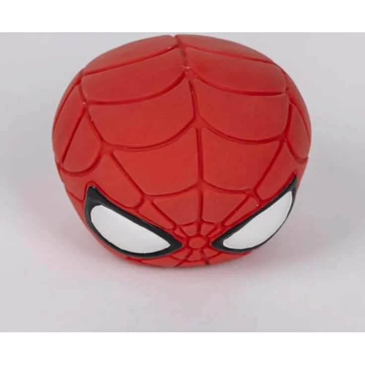Spiderman Tierkuscheltier Quietschendes Hundespielzeug aus Latex - Strapazierfähiges Spielzeug für aktive Hunde - Rot – Bild 2