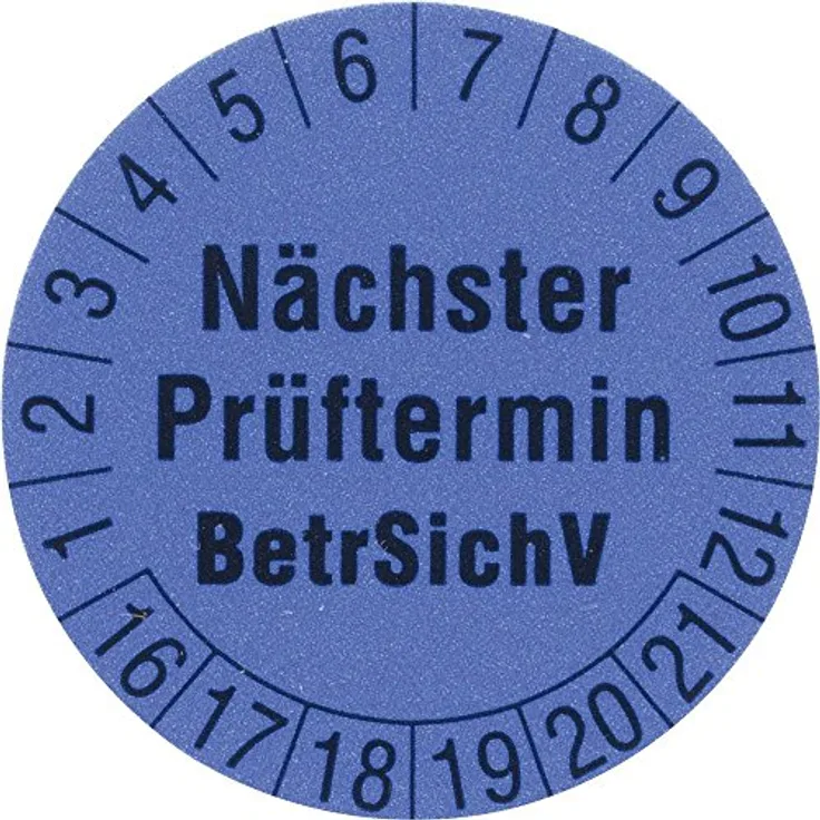 Beha Amprobe 2145963 1239D Pruefetiketten Pruefetikett 1239D 1St.