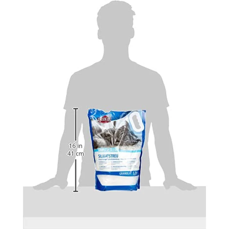 Trixie 4026 Simple'n'Clean Granulat, 2,2 kg, 5 l – Bild 3