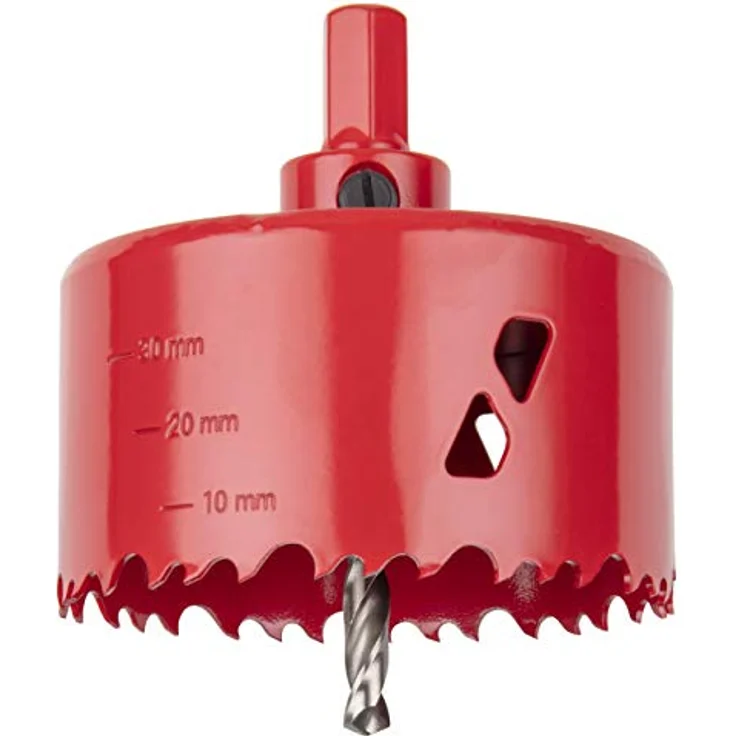 Wolfcraft 5476000 1 Lochsäge BiM kpl. mit Sechskant-Schaft und Bohrer Ø 83 – Bild 5