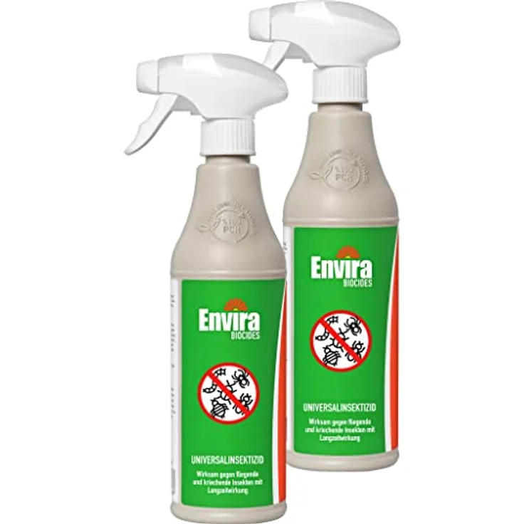 Envira Universal Insektenschutz - Hochwirksames Insekten-Spray Mit Langzeitschutz - Auf Wasserbasis - 2x500ml – Bild 1