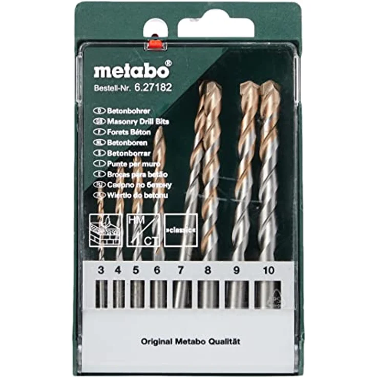 Metabo Betonbohrer-Sortiment classic, 8-teilig – Bild 2