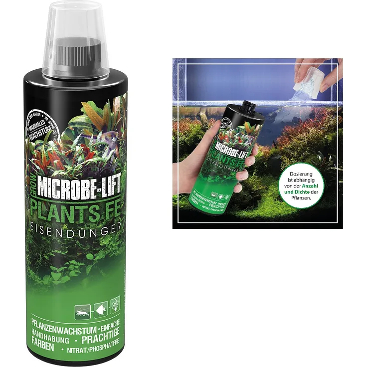 Microbe-Lift - flüssiger Eisen Dünger für Pflanzen Plants Fe 473 ml
