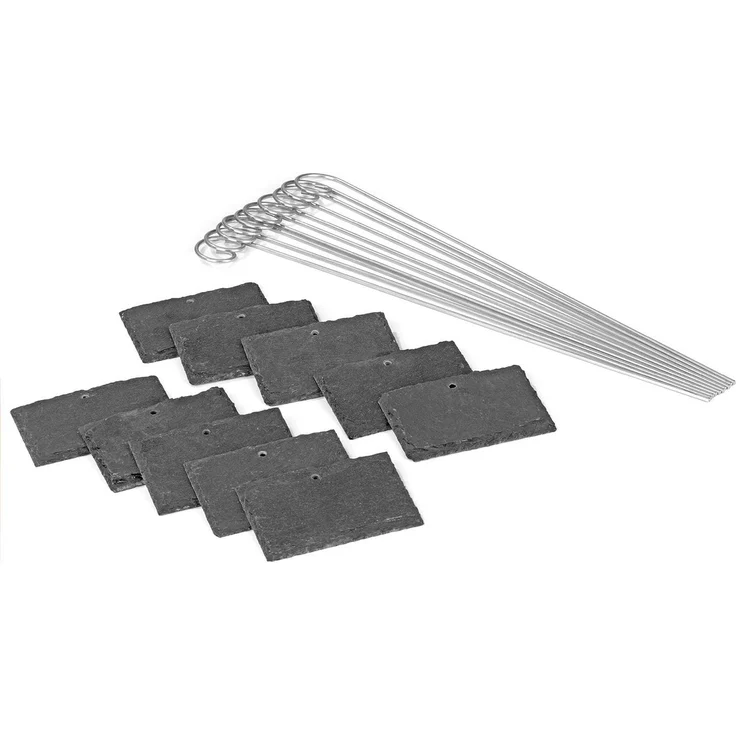 Hoberg Schiefer-Pflanzschilder, 10er Set – Bild 7