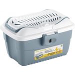 Kerbl Mini Gulliver Transportbox für Kleintiere blau 40x30x24cm 81776