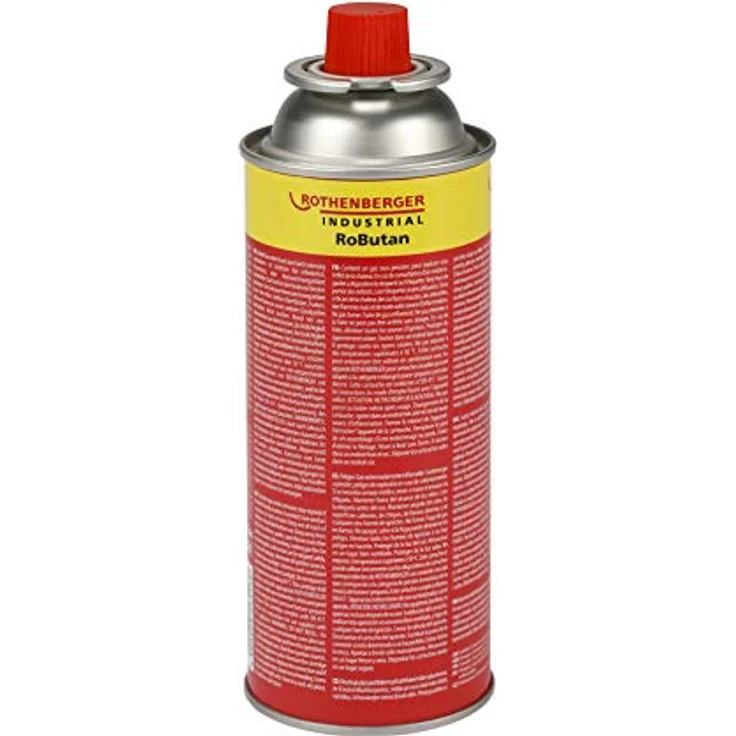 ROTHENBERGER Industrial Gasbrenner Set RS 220 inklusive 2x RoButan Gaskartuschen, mit Piezozündung, Über-Kopf-Arbeiten möglich, 1000003307 – Bild 4