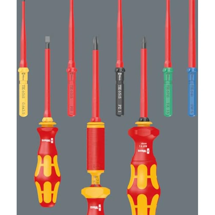 Wera 05006609001 Kraftform Kompakt VDE 16 Torque 1,2-3,0 Nm extra slim 1 Tool Finder, 16-teilig – Bild 3