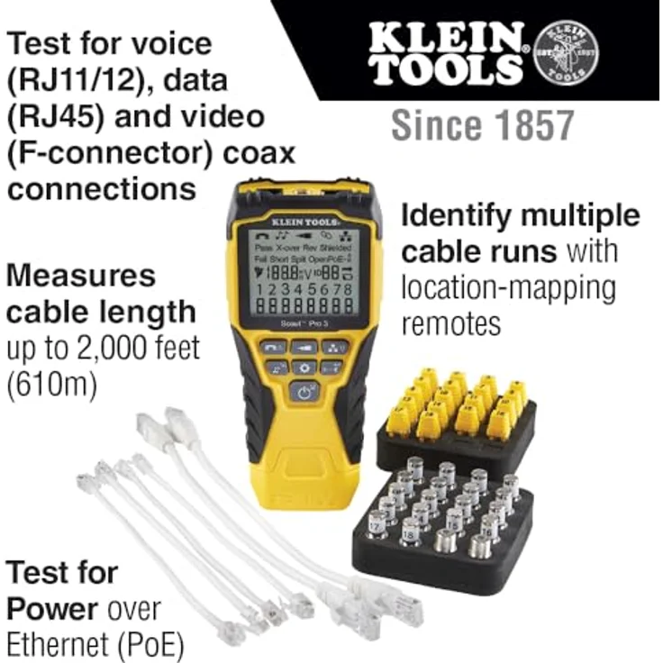 Klein Tools Netzwerkprüfgerät – Bild 2