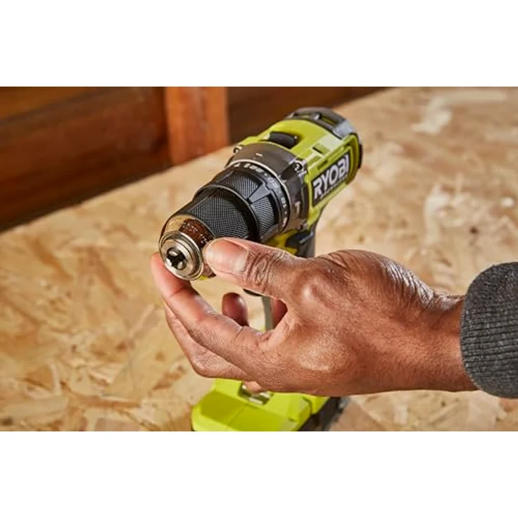 RYOBI 18 V ONE+ Brushless Akku-Schlagbohrschrauber RPD18BL1-0, max. Drehmoment 54 Nm, 13 mm Schnellspannbohrfutter, 2 Gänge, G5 GripZone, ohne Akku und Ladegerät – Bild 5