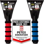 PETEX 45020000 Eiskratzer 4502 mit Softgriff, Länge 25 cm Auto Bild 52/2021 Preis-Leistungs-Sieger, 1 Stück (sortiert) - Preisvergleich