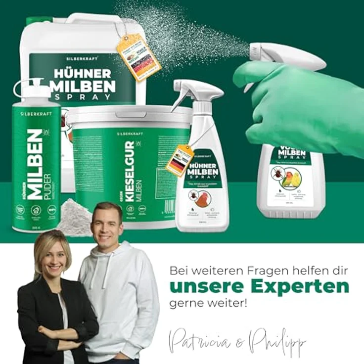 Silberkraft Insektenspray Milbenspray für Ziervögel & Geflügel, 250 ml, effektiver Langzeitschutz vor Milben & Parasiten, hergestellt in Deutschland – Bild 8