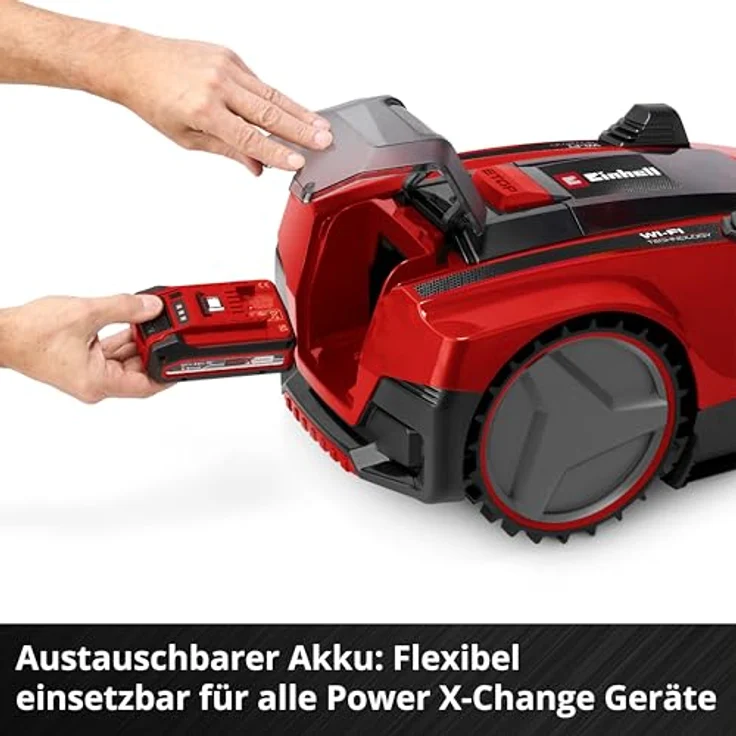Einhell Mähroboter FREELEXO CAM PLUS 600, Rasenroboter mit Kameraerkennung, 600 m², inkl. Power X-Change Plus Akku, grün – Bild 7