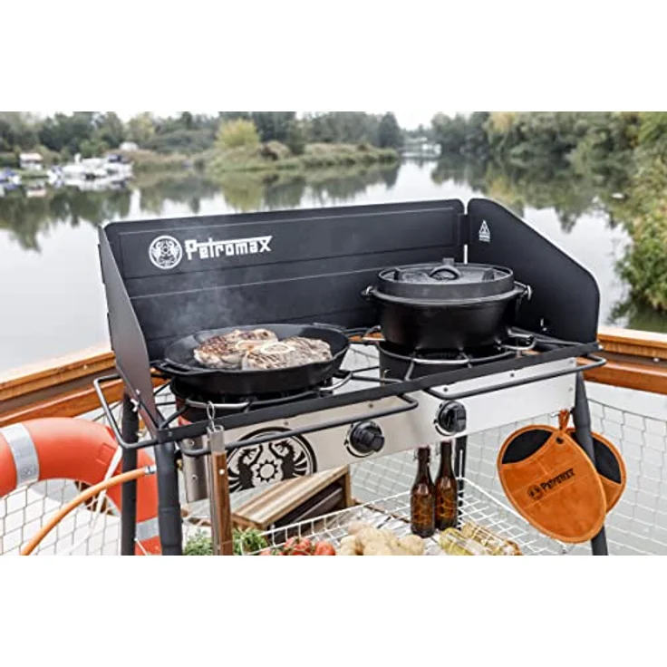 Petromax Ablagekorb für den Feuertisch fe90 Ablage Korb tray90 – Bild 4