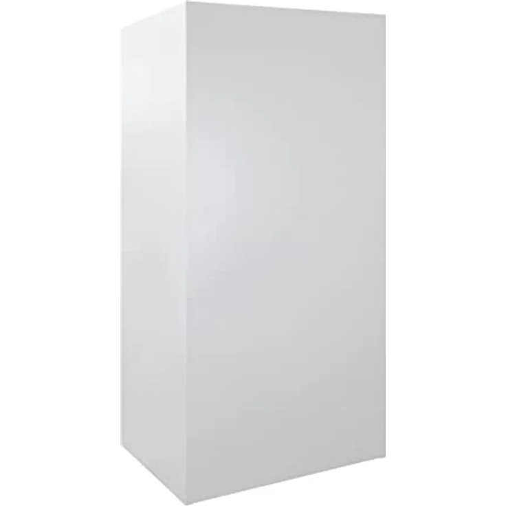 ADB Flügeltürenschrank 92x60x195 cm, Metallschrank mit 4 verstellbaren Fachböden, grau-blau, TÜV/GS geprüft – Bild 4