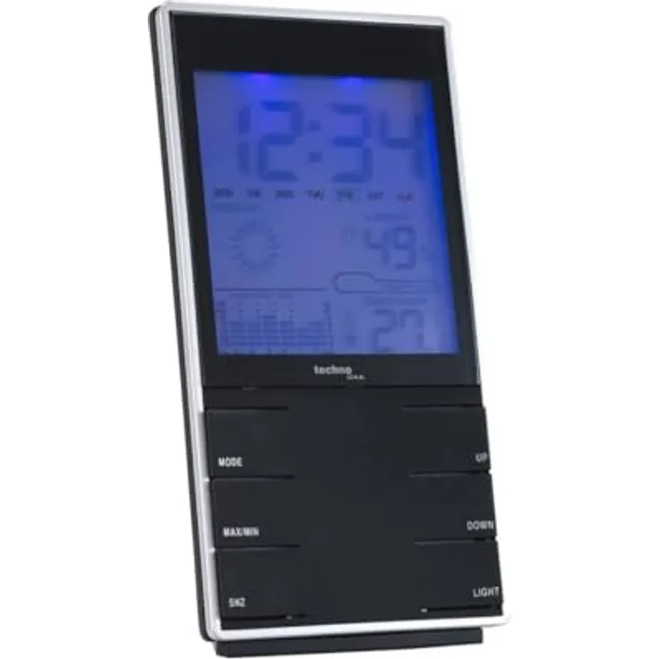 Technoline WS 9120, Messgerät mit Alarmfunktion, betrieben mit 2 x AAA Micro, 1.5 V