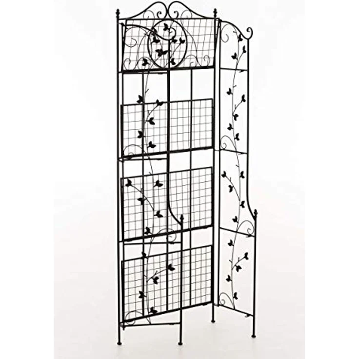 CLP Spalier Standregal Arona - Landhausstil, pulverbeschichtetes Eisen, 158 cm hoch – Bild 7