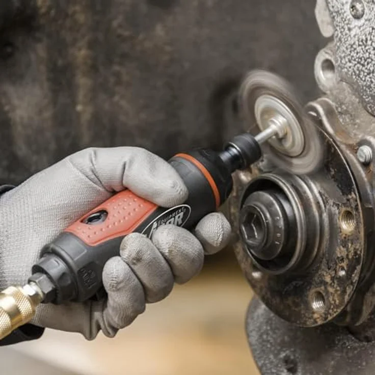 Vigor V5672 Druckluft-Stabschleifer mit 22.000 U/min, 350 Watt, leicht, 6.3 bar Druck – Bild 3