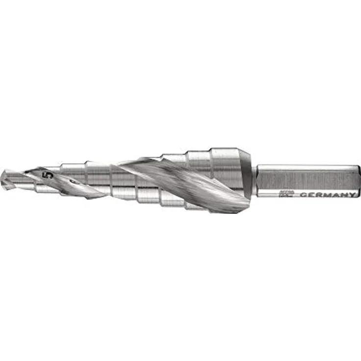 Pferd HSS Stufenbohrer 25201036, Metallbohrer 4-12 mm mit Dreiflächenschaft zur Drehmomentübertragung, 1 St. – Bild 1