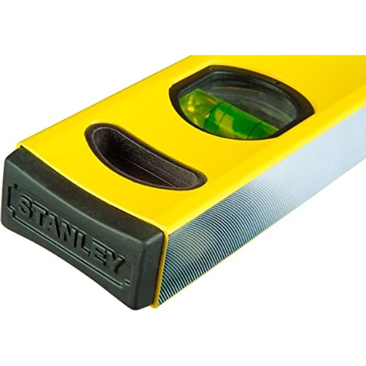 Stanley Wasserwaage Klassik (80 cm Länge, horizontale-vertikale Libelle, Schockabsorber, Genauigkeit ±0.5mm-m) STHT1-43104 – Bild 3