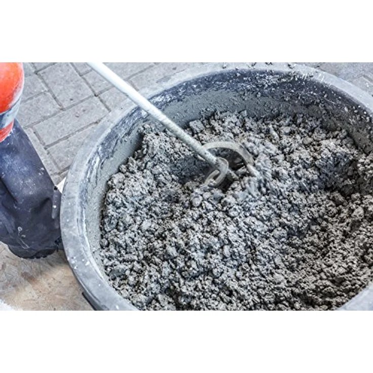 kwb Beton- und Mörtel-Rührer M14 für Bohrmaschine, Farb-Mischer mit Größe 120 x 590 mm, Rührstab geeignet für Gebinde von 10 ? 15 Liter, mind. 700 Watt, Made in Germany – Bild 5