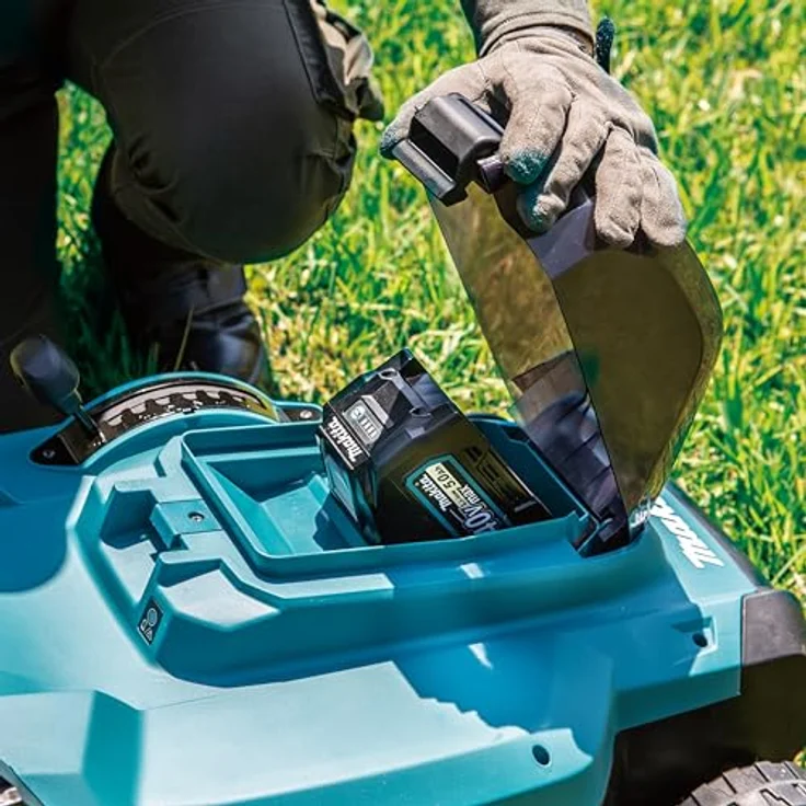 Makita Rasenmäher LM003GM102 XGT, Akku, 40V / 4Ah, mit Akku, Ladegerät und Fangkorb 40 Liter – Bild 19