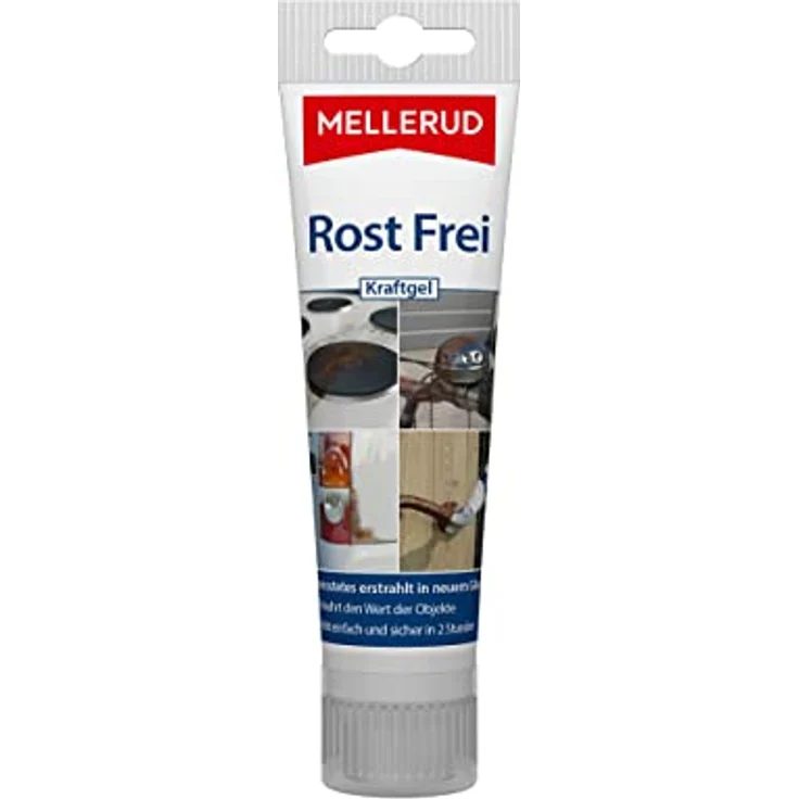 MELLERUD Rost Frei Kraftgel | 1 x 75 ml | Gründliche Rostentfernung gegen hartnäckige Flecken – Bild 1