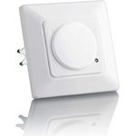 SEBSON® Bewegungsmelder Innen Unterputz - 2er Set - HF Sensor LED geeignet, Wand Montage programmierbar 15m/180°, UP Dosen 60mm Hohlraumdose 68mm, 3-Draht