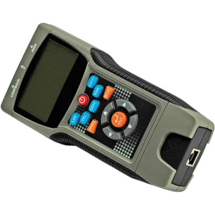 Value Netzwerkkabel Multifunktionstester, kompaktes Multimeter für COAX, CAT5 und CAT6 mit übersichtlichem Display und intuitiven Navigationstasten – Bild 2