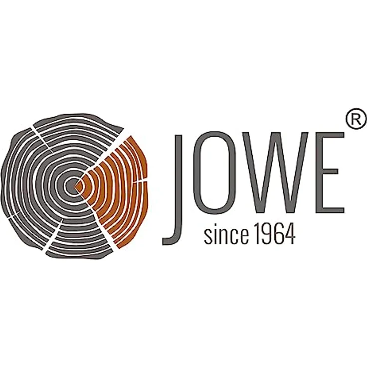 Jowe Holzdübel 10mm - Länge 60mm, Riffeldübel aus Esche, für präzise und starke Holzverbindungen - 1000 Stück – Bild 2