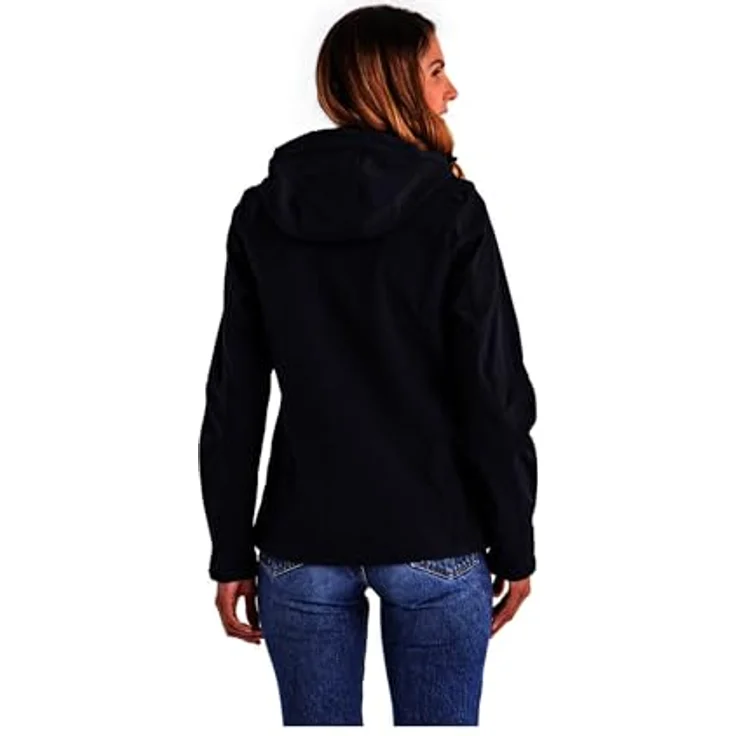 Killtec Softshelljacke Damen Softshelljacke, wasserabweisend und winddicht, schwarz – Bild 4