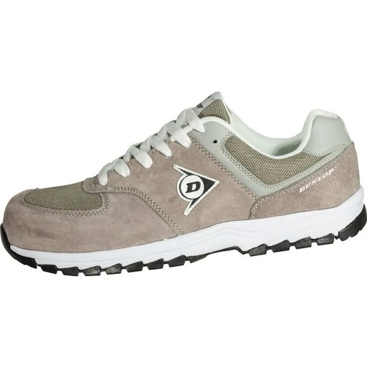 Dunlop_Workwear Flying Arrow S3 Sicherheitsschuh, grau, mit atmungsaktiven Materialien und profilierter Laufsohle
