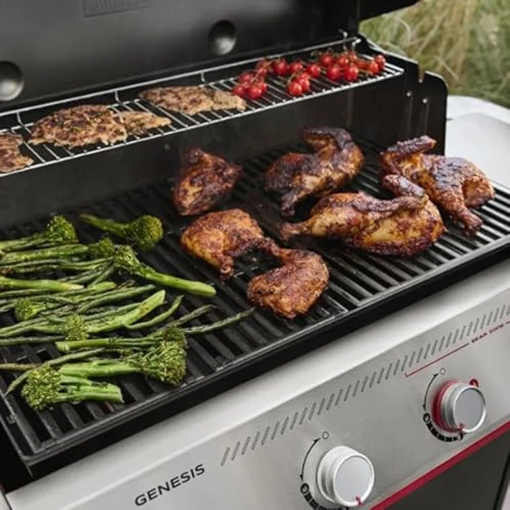 Weber Genesis EPX-335W GBS Smart Gasgrill, Schwarz, mit drei leistungsstarken Gasbrennern und GBS-Grillrost – Bild 2